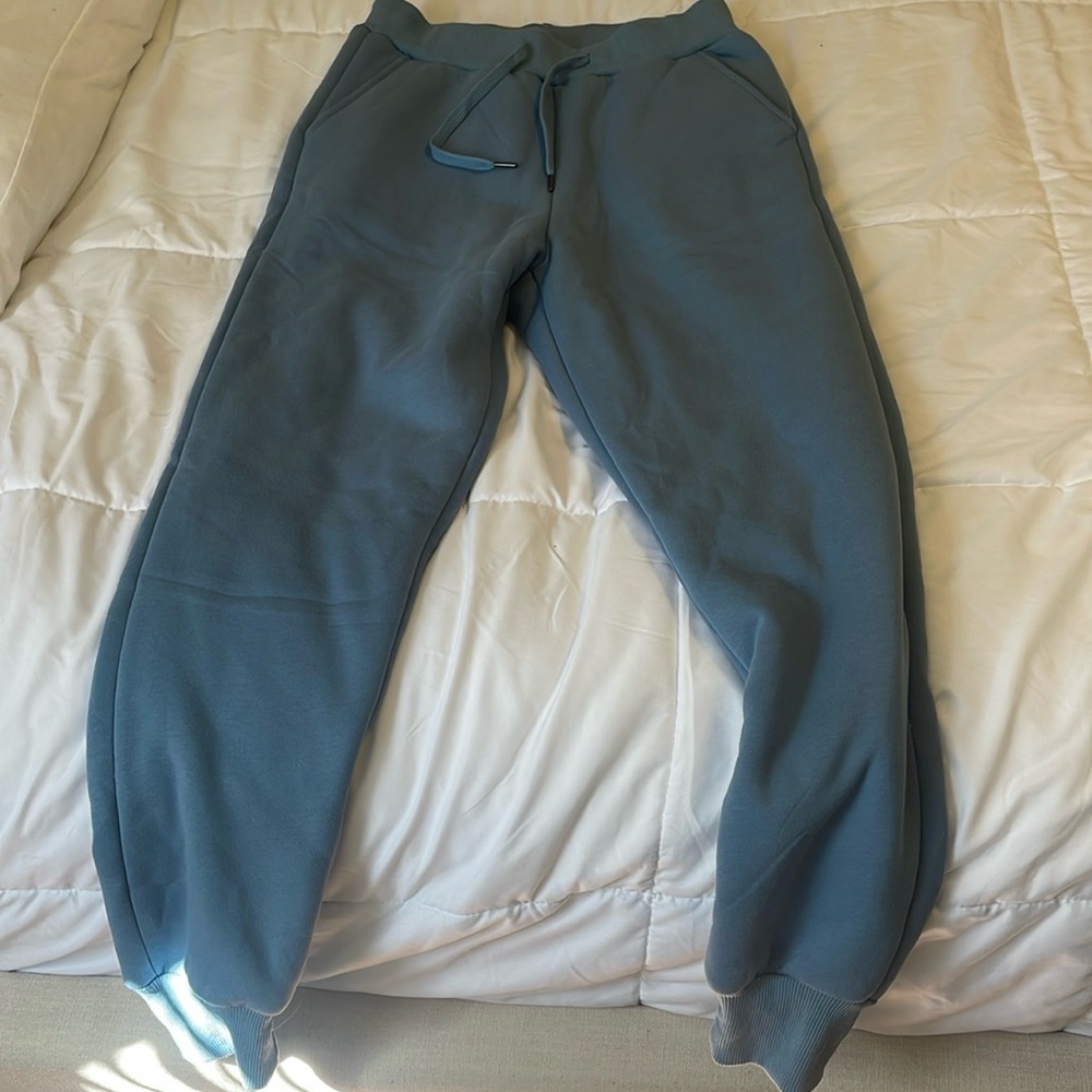 Blue joggers